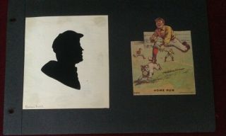Tulip Soap Victorian Trade Card Baseball 1800s advertising cards,  Gehrig,  Cobb 3