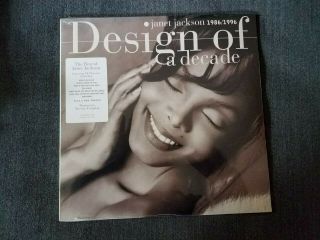 Janet Jackson - Design Of A Decade 1986 - 1996 Best Of - Vinyl Lp Record