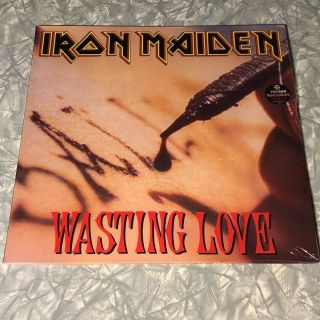 Iron Maiden Wasting Love Rare 12 " Vinyl Promo Fear Of The Dark Vtg Record