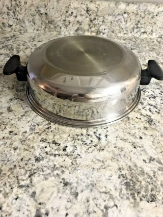 Chef Ware By Townecraft Stainless Steel 11  Dome Lid For 11  Fry Pan