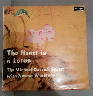 Michael Garrick Sextet - The Heart Is A Lotus - 1970 Uk Modal Jazz - Argo Zda135