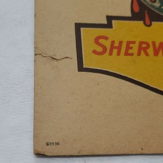 Vintage 1950 ' s Sherwin Williams Wet Paint Hardware Store Gas Oil 11 