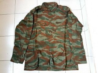 SIZE 5 Bosnian Serb Army green tigerstripe camouflage shirt Serbian Serbia war 2