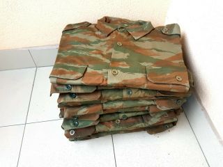 SIZE 5 Bosnian Serb Army green tigerstripe camouflage shirt Serbian Serbia war 3