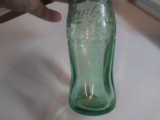Very Rare Vintage Dorchester Mass Coca - Cola 6oz.  Green Bottle Pat.  D - 105529