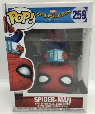 Funko Pop Spider - Man Homecoming 259 Hanging Upside Down Vinyl Figure