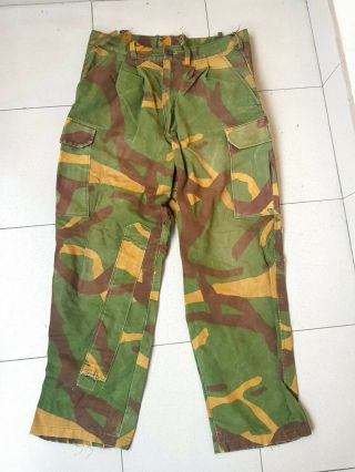 Handmade Rare Bosnian Serb Army Mol68 Camouflage Trousers War Bosnia Serbia