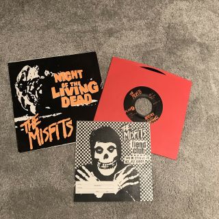 The Misfits - Night Of The Living Dead 7” Vinyl 1st Press Ex 2