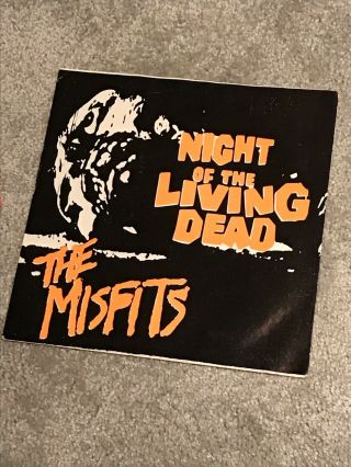 The Misfits - Night Of The Living Dead 7” Vinyl 1st Press Ex 6