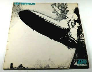 Led Zeppelin 1 Vinyl Lp,  1969 1st Press,  Uncorrected A//1 B//1 Turquoise Sleeve