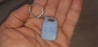 Vintage 1960s Keychain Fina Gas Oil Fuel Automobile Jerry Can Rare