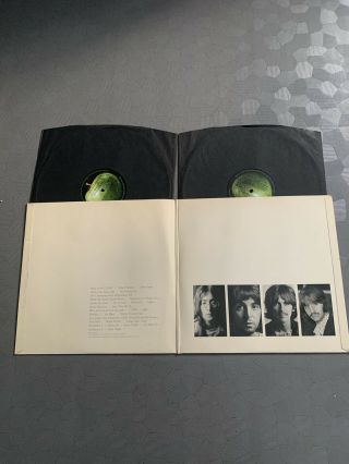 Beatles The White Album 1968 UK First Press PMC 7067 - 8 No0006965 4
