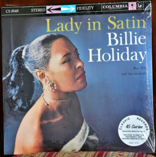 Audiophile Classic Records Billie Holiday Lady In Satin 180g 4x45rpm Lp