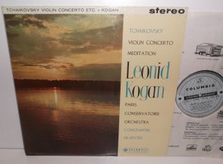 Sax 2323 Tchaikovsky Violin Concerto Leonid Kogan Paris Conservatoire Silvestri