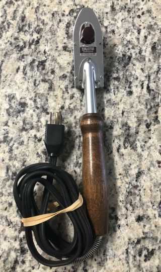 Vintage Seal Inc Sealector Electric Hand Tacking Iron Has Been And