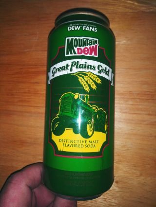 Great Plains Gold Mountain Dew Can