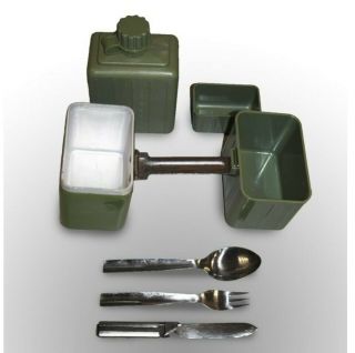 Yugoslavian Army Mess Tin Cutlery Set Water Bottle Kfs Military Surplus Camping