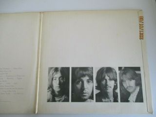 The Beatles White Album Mono Top Loader 1/1/1/1 No EMI Text Low Number 0066094 2