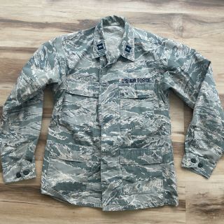 Abu Blouse Shirt Coat Usaf Air Force Digital Tiger Camo Size 38r