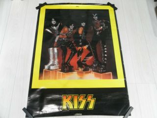 Kiss Victor Promo Vintage Poster For Alive Ii 2lp Album Japan Unfold