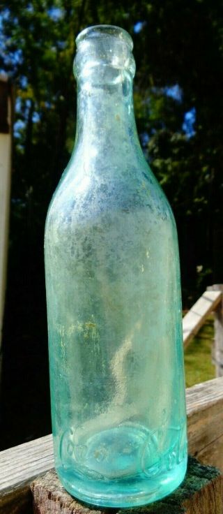 Early Old Rare Coca - Cola Bottle Straight Side; Chip (2) ; Birmingham