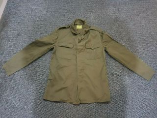 Vintage British Army Ministry Of Defence Shirt Dept Ordonance Size R Height 175