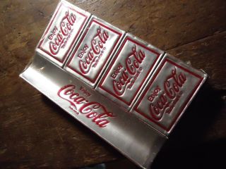Vintage 4 Boxes Coca Cola Wooden Matches Matchboxes Nos