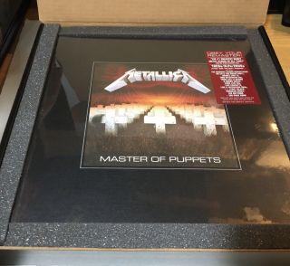 Metallica Master Of Puppets Deluxe Remastered Box Set Vinyl/CD/DVD/Cassette etc. 2