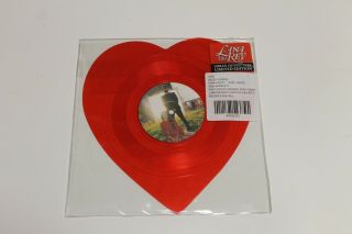 Lana Del Rey Love / Lust For Life Heart Shaped Vinyl Very Rare