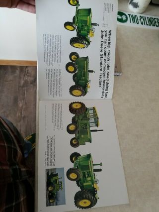 Vintage John Deere Brochure.  Standard And 4wd Tractors 70 To 280 HP 1969 3