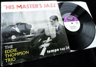 The Eddie Thompson Trio - His Masters Jazz Tempo Tap 24 Deep Groove Mono Lp
