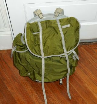 Large Alice Pack With Frame Barely.  Waterproof Pack,  Sturdy Aluminum Frame