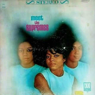 Supremes " Meet The Supremes " 1964 - Orig.  U.  S.  Press  Mot.  606 Lp