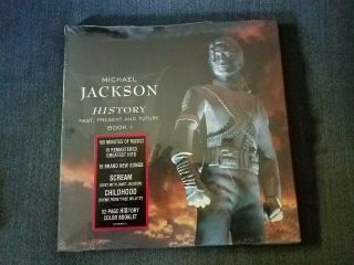 Michael Jackson History Past Present & Future Book 1 Vinyl Record Box Set