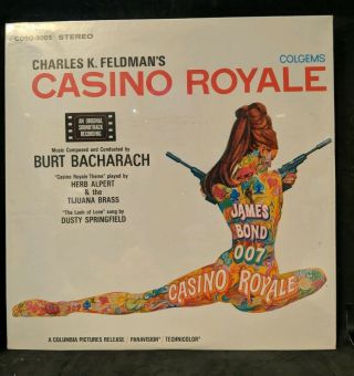 Casino Royale Us Soundtrack Colgems ‎coso - 5005 Stereo Audiophile
