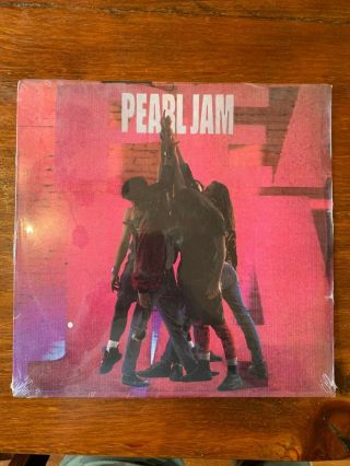 Pearl Jam Ten Vinyl Lp - Pressing - - 1991 - Epic Records
