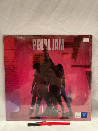 Og Press Pearl Jam Ten ‎lp Vinyl Album Epic ‎records 07464478571