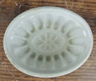 Vintage Royal Semi - Porcelain T,  G.  &f Booth Small Ironstone Ceramic Jello Mold