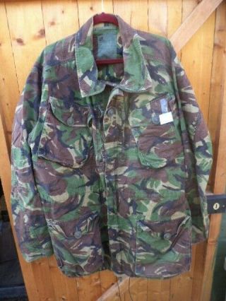 Dpm British Army Field Jacket/smock.  Ripstop,  Largest Size Rare Size 46/48.