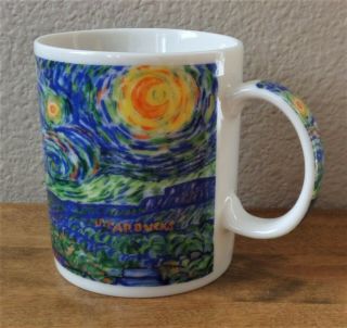 2000 Starbucks Exclusive Ceramic Art Mug - Van Gogh 