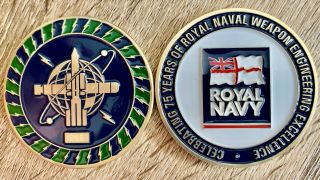 Royal Navy Challenge Coin 