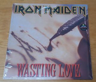 Iron Maiden Wasting Love Rare Limited Edition 12 " Purple Vinyl