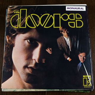 The Doors Self - Titled Debut 1967 Elektra Ekl - 4007 Mono Uncensored Shrink Sticker
