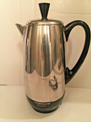 Vintage Farberware 2 - 12 Cup Superfast Coffee Electric Percolator 142b