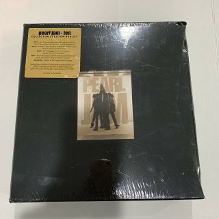 Pearl Jam Ten Collectors Edition Box Set Vinyl Dvd Cassette Cd Set