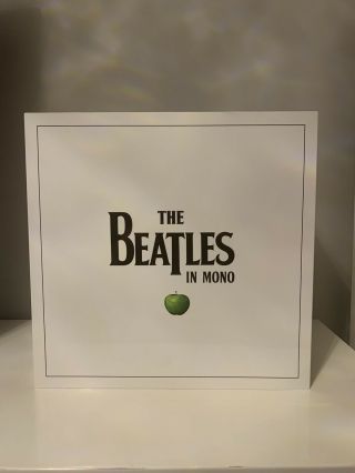 The Beatles In Mono Vinyl Box Set Bnib Never Opened - Rare Near Perfect