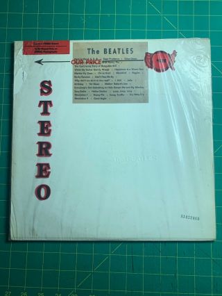 Beatles The White Album In Shrink W/hype All 7 Errors 1st Press Complete Posters