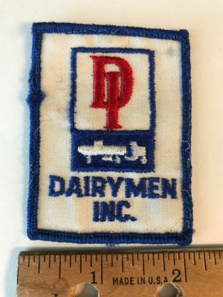 Vtg Dairymen Inc Dairy Farmers Milk Market Cooperative Jacket Hat Cap Old Patch
