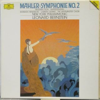 Mahler Symphony No.  2 2 - Lp Box—leonard Bernstein,  Ny Phil.  Orig.  Dgg 423 395 - 1