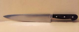 Vintage F - Dick 1447 - 26 Chef Knife 10 " From Germany - -